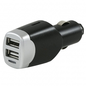 Smart Port 4.0A Dual High Output USB Car Charger for Apple and Android Devices