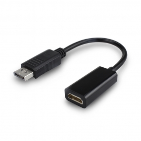 Allsmartlife Active Displayport to HDMI Adapter Male to Female-Black