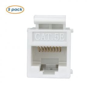 AllSmartLife 5-Pack  CAT5e Keystone Coupler