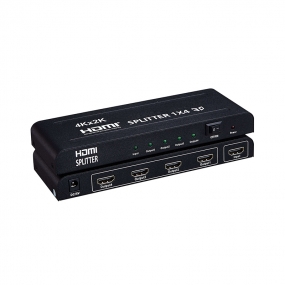 1X4 HDMI 4K Splitter Support Full Ultra HD 4K/2K and 3D Resolutions