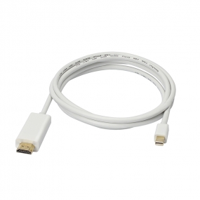 wholesale Mini DisplayPort to HDMI Adapter Cable Full HD 1080p 24k Gold Plated Connectors