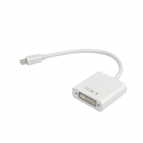 Mini DisplayPort to DVI Male to Female Adapter - Mini DisplayPort Ports to Connect to DVI Displays