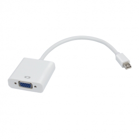 Mini Displayport  (Thunderbolt)  to VGA Adapter Cable for Mac Book/Pro and Mac Mini-square Shape