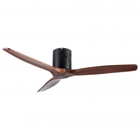 52 In.Solid Wood Blade Low Profile Ceiling Fan without Light
